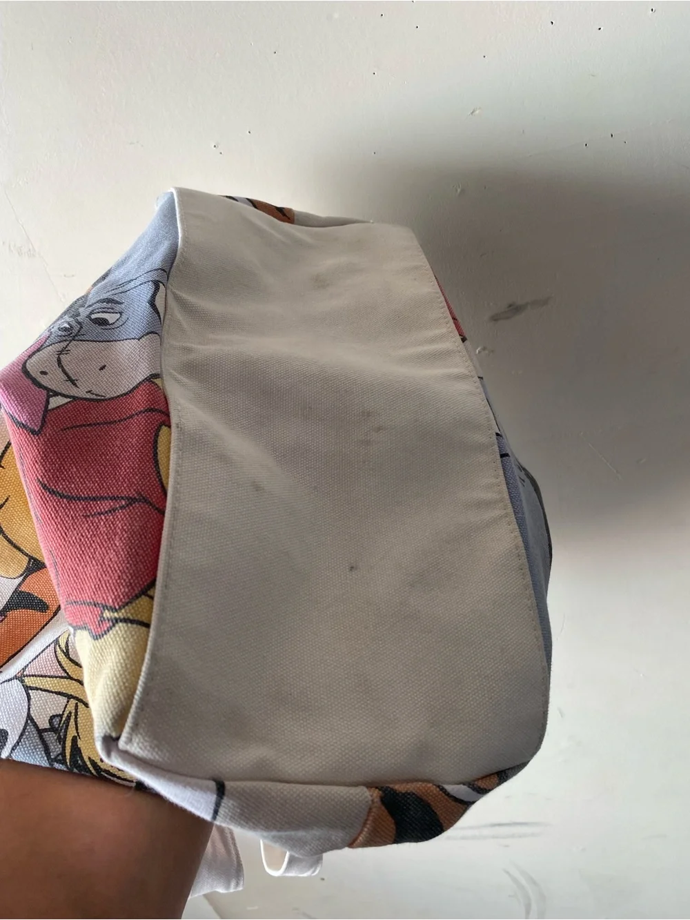 Disney Store Winnie The Pooh Friends Canvas Tote Bag Shopper Y2K OS